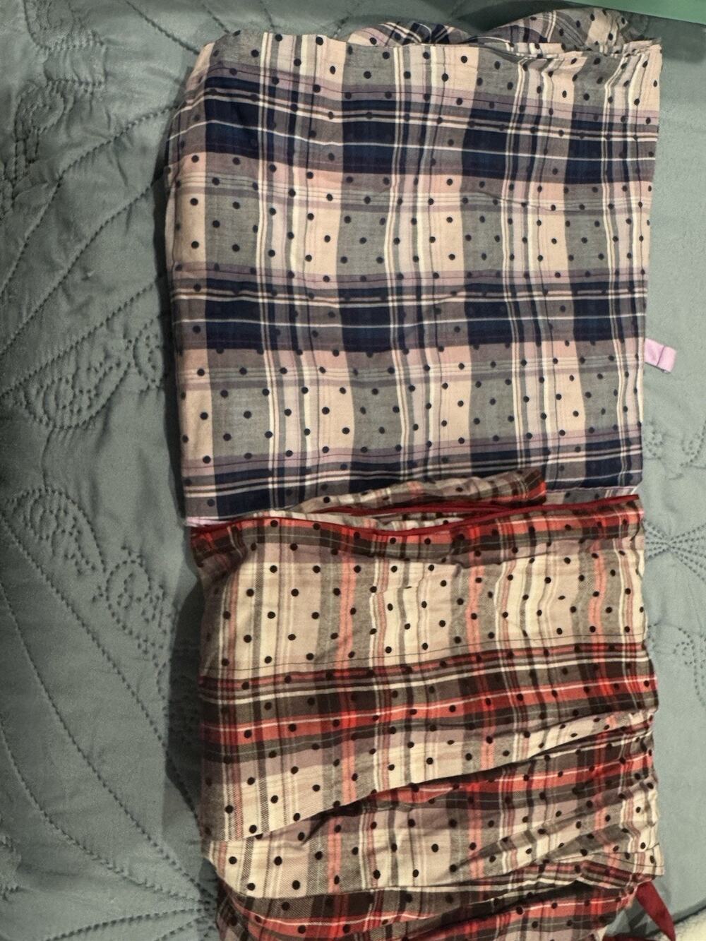 New & EUC Stunning Victoria Secret PJ Bottoms Womens Size Large